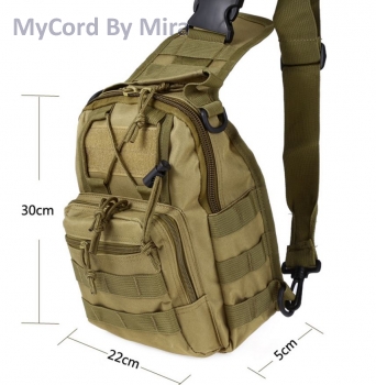 Military Outdoor Schulter.- Brusttasche